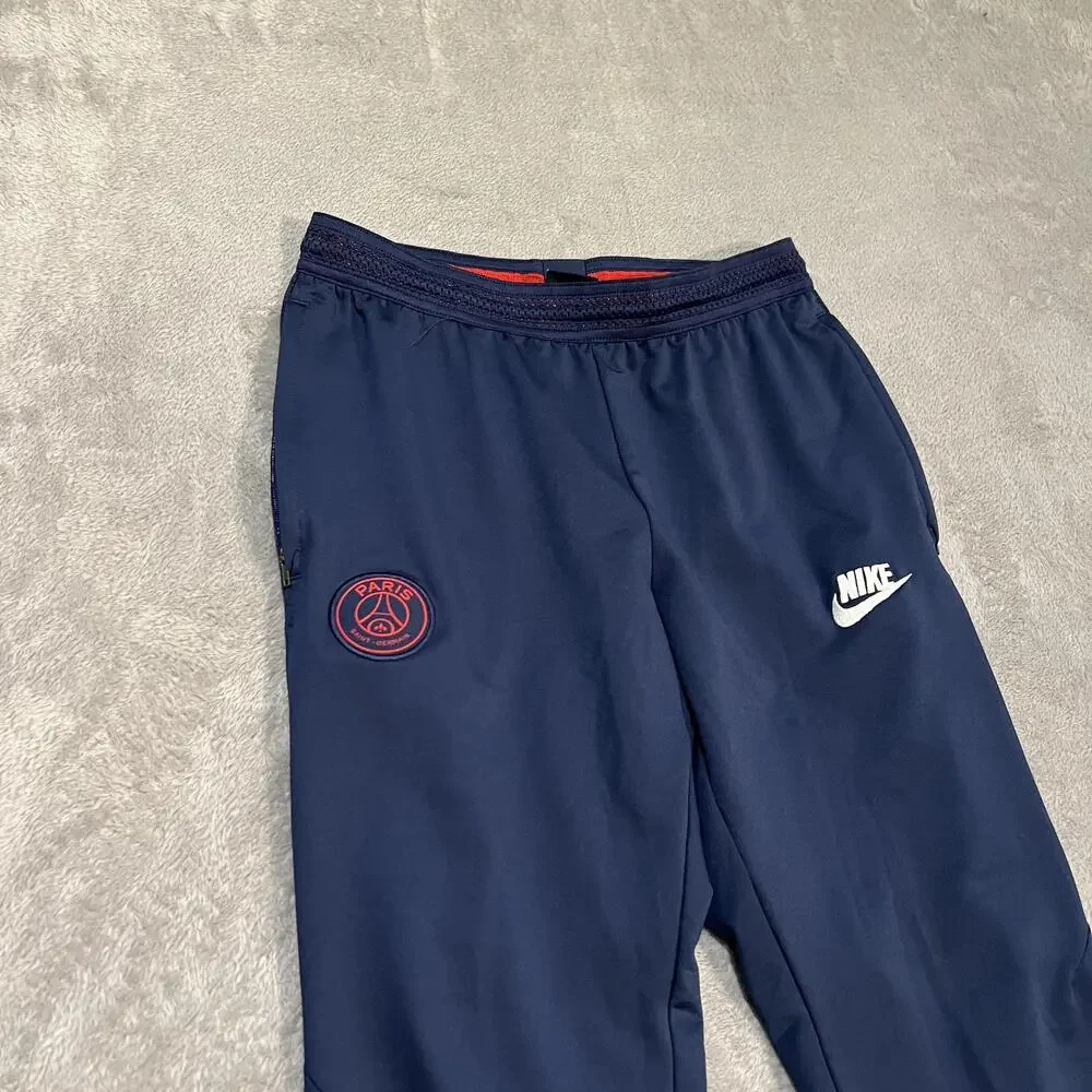 Paris Saint-Germain Pants Mens Medium Navy Blue Soccer Nike Dri-FIT Training
